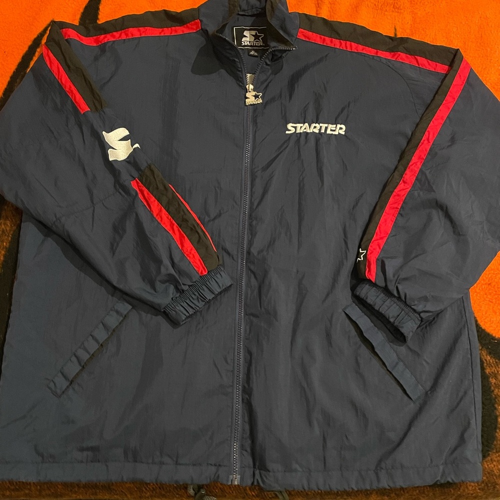Vintage Mens Started Windbreaker Size XL